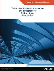 Technology Strategy for Managers and Entrepreneurs