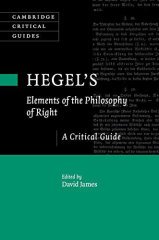 Hegel's Elements of the Philosophy of Right: A Critical Guide
