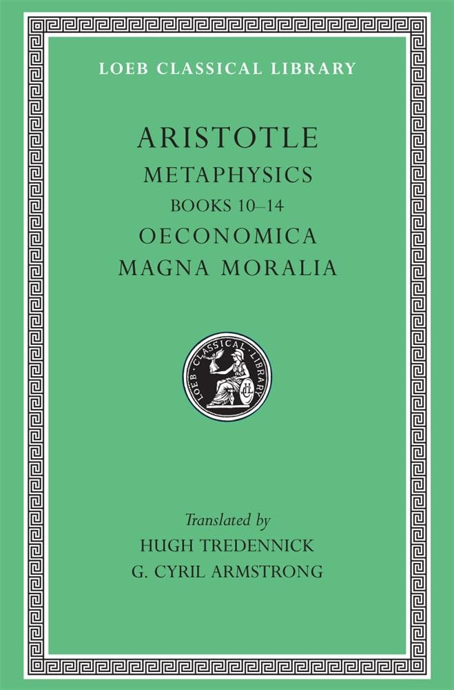 L 287 Vol XVIII, Metaphysics, Vol II, Books 10-14