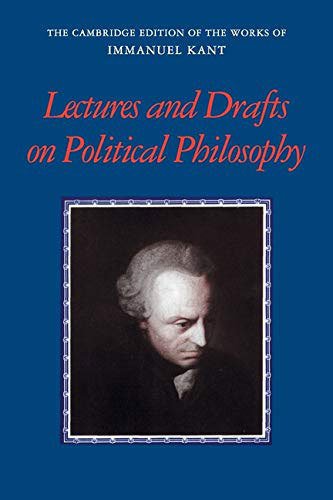 Lectures and Drafts on Political Philosophy