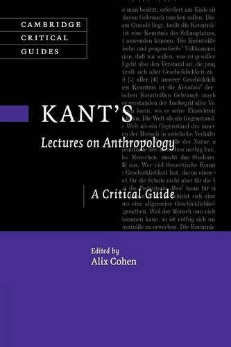 Kant's Lectures on Anthropology: A Critical Guide