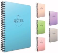 Pastoral A4 Spiralli PP Kapak 200 yp Kareli