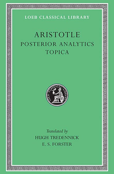 L 391 Vol II, Posterior Analytics. Topica